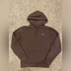 brown hollister hoodie